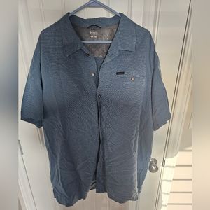 Columbia Blue XXL Mens button up polo